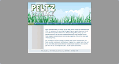 Desktop Screenshot of peltzsodding.com
